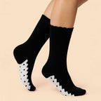 Sock Snob 5 Pairs Womens Lace Effect Footbed Socks