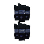 Sock Snob 12 Pair Mens Colourful Cotton Striped Patterned Dress Socks