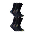 Sock Snob Mens Ultimate Cotton Work Socks for Steel Toe Boots Multipack Options