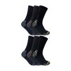 Sock Snob Mens Ultimate Cotton Work Socks for Steel Toe Boots Multipack Options