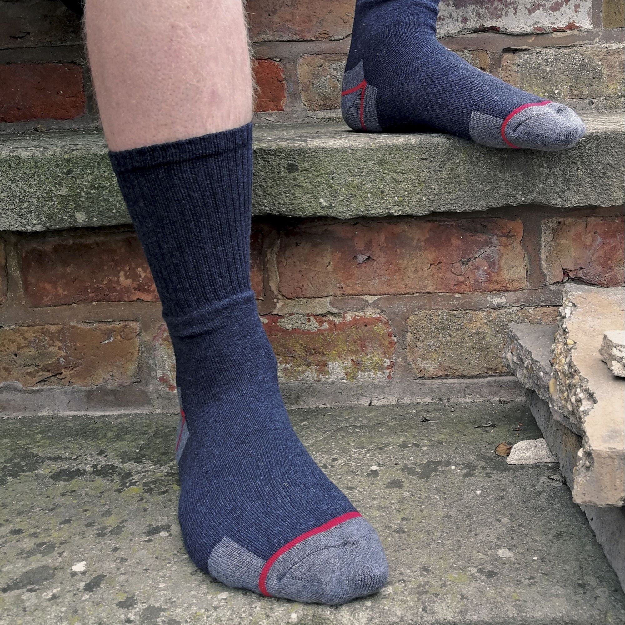 Sock Snob Mens Ultimate Cotton Work Socks for Steel Toe Boots Multipack Options