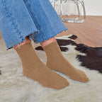 Sock Snob Womens Plain Coloured Cotton Rich Dress Socks (Multipack Options)