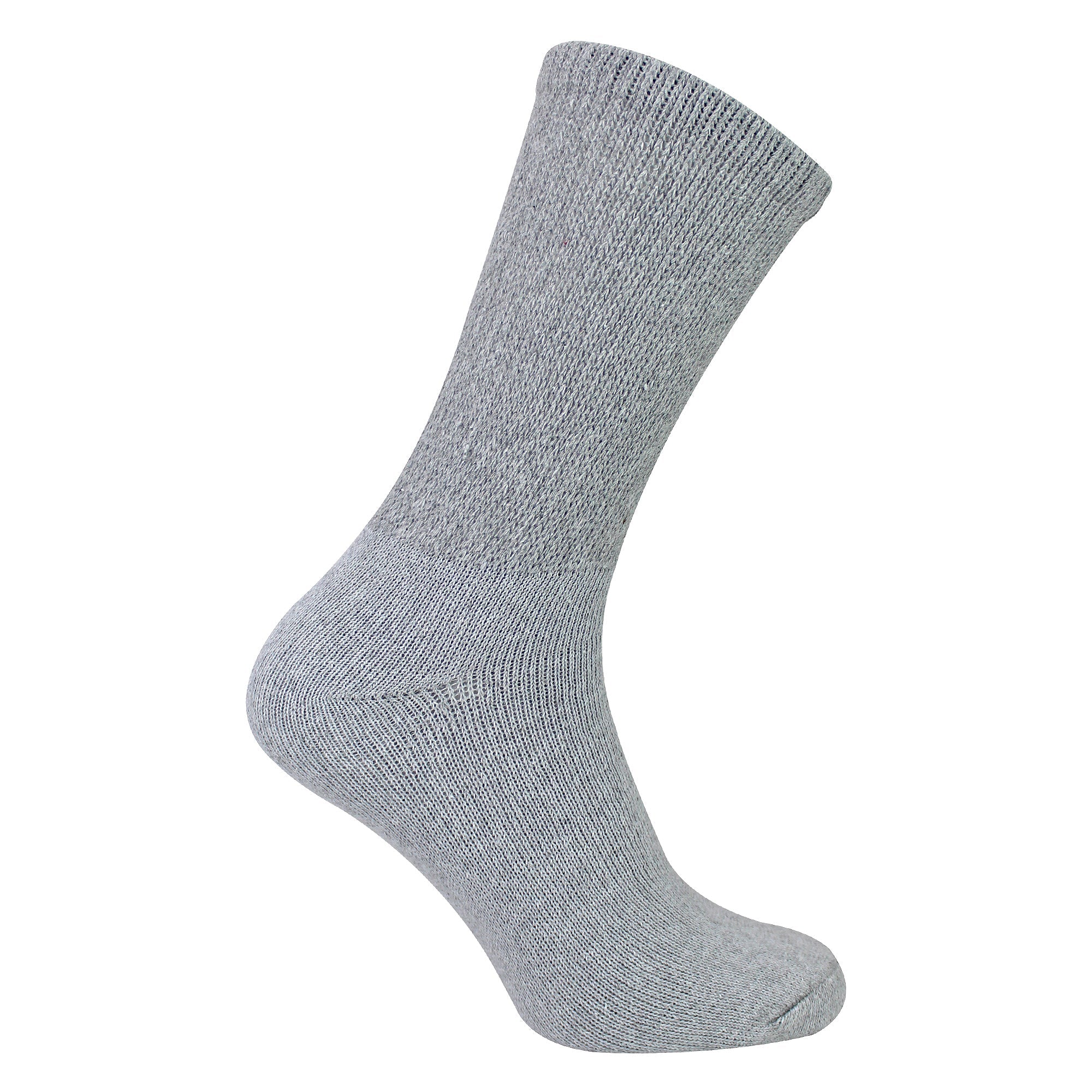 Sock Snob 6 Pairs Mens Cotton Diabetic Socks