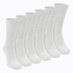 Sock Snob 6 Pairs Mens Cotton Diabetic Socks