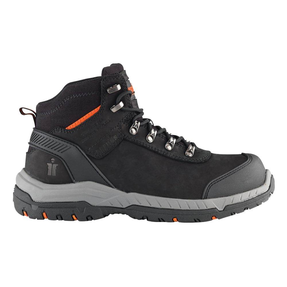 Scruffs Sabatan Lightweight Water Resistant Safety Work Safety Boots Black