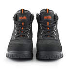 Scruffs Scarfell Black Leather Safety Work Safety Boots S1P SRA