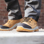 Scruffs Solleret Non-Metallic Lightweight Safety Work Safety Boots Tan