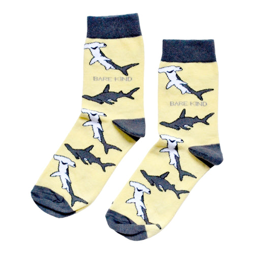 Bare Kind Save the Sharks Bamboo Socks