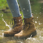 Bareback Footwear Kentucky Storm Waterproof Jodhpur Boots Mocha