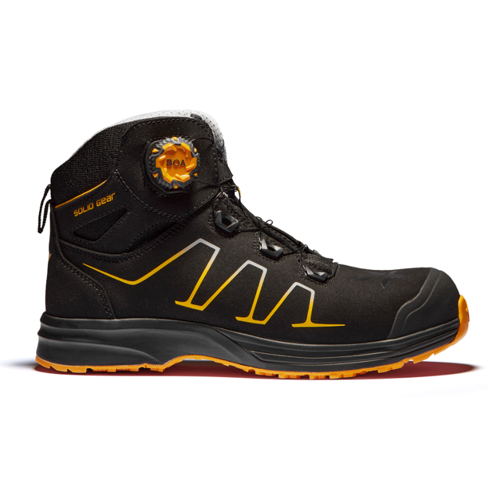 Solid Gear SG61005 Reckon Safety Work Safety Boots Black