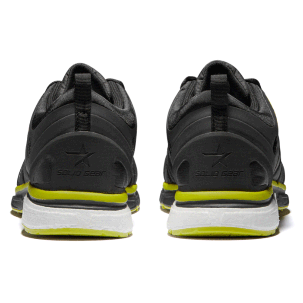 Solid Gear SG76001 Revolution Lightweight Safety Work Safety Trainers Black / Yellow