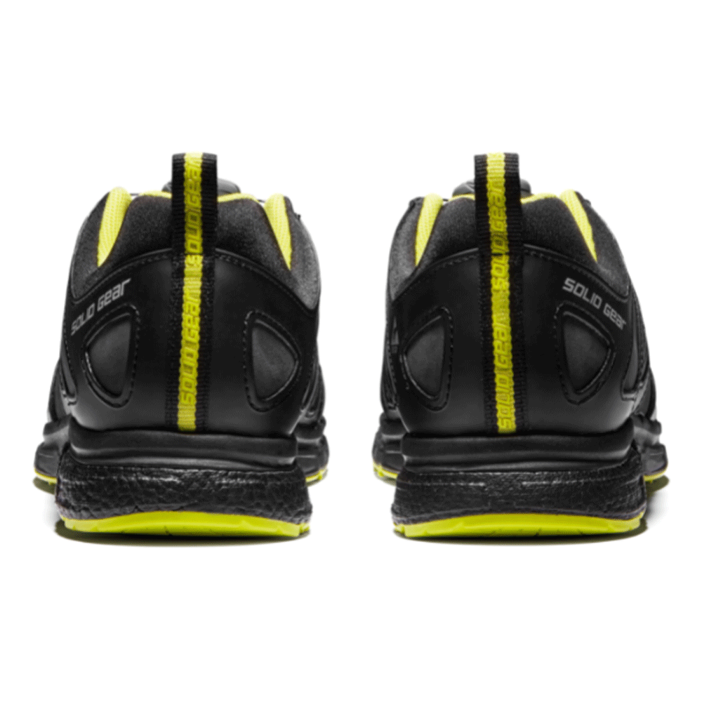 Solid Gear SG76007 Venture Lightweight NANO Toe Cap Safety Trainers Black