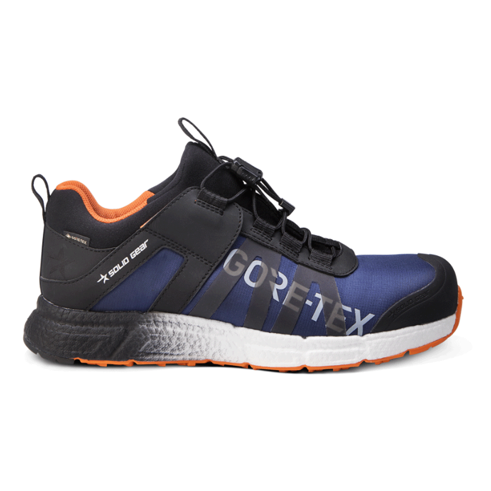 Solid Gear SG76010 Revolution 2 GORE-TEX Safety Trainers Shoe Blue / Orange