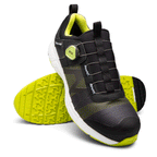 Solid Gear SG76011 Vent 2 Safety Trainers Shoe Black / Yellow
