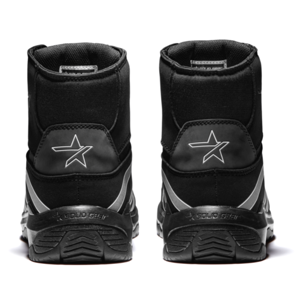 Solid Gear SG81006 Onyx Lightweight Fiberglass Toe Cap Safety Boots Black