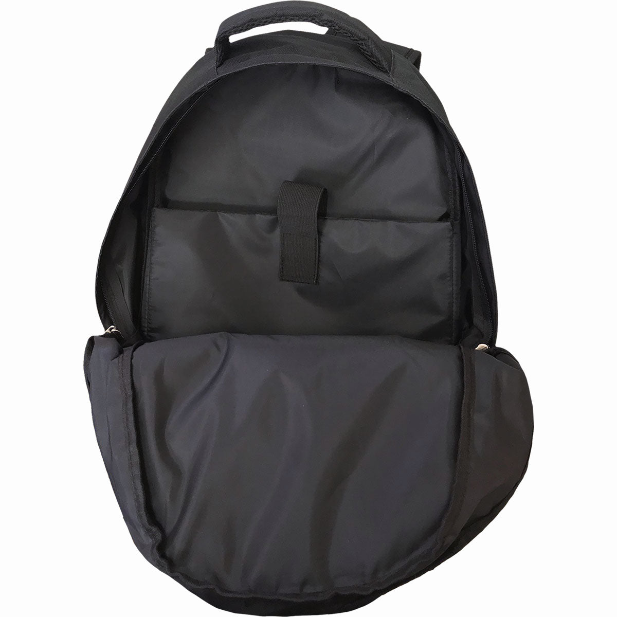 Forest Guardians Wolf laptop backpack back view