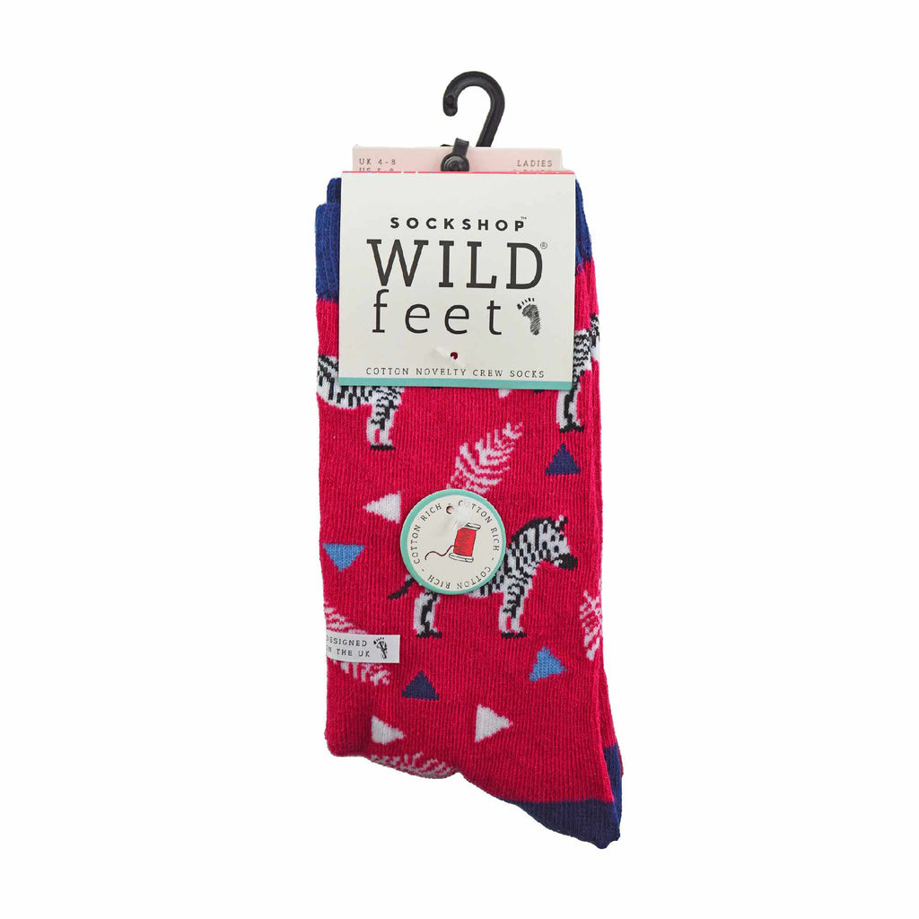 Sock Snob 3 Pack Womens Jacquard Novelty Cotton Socks