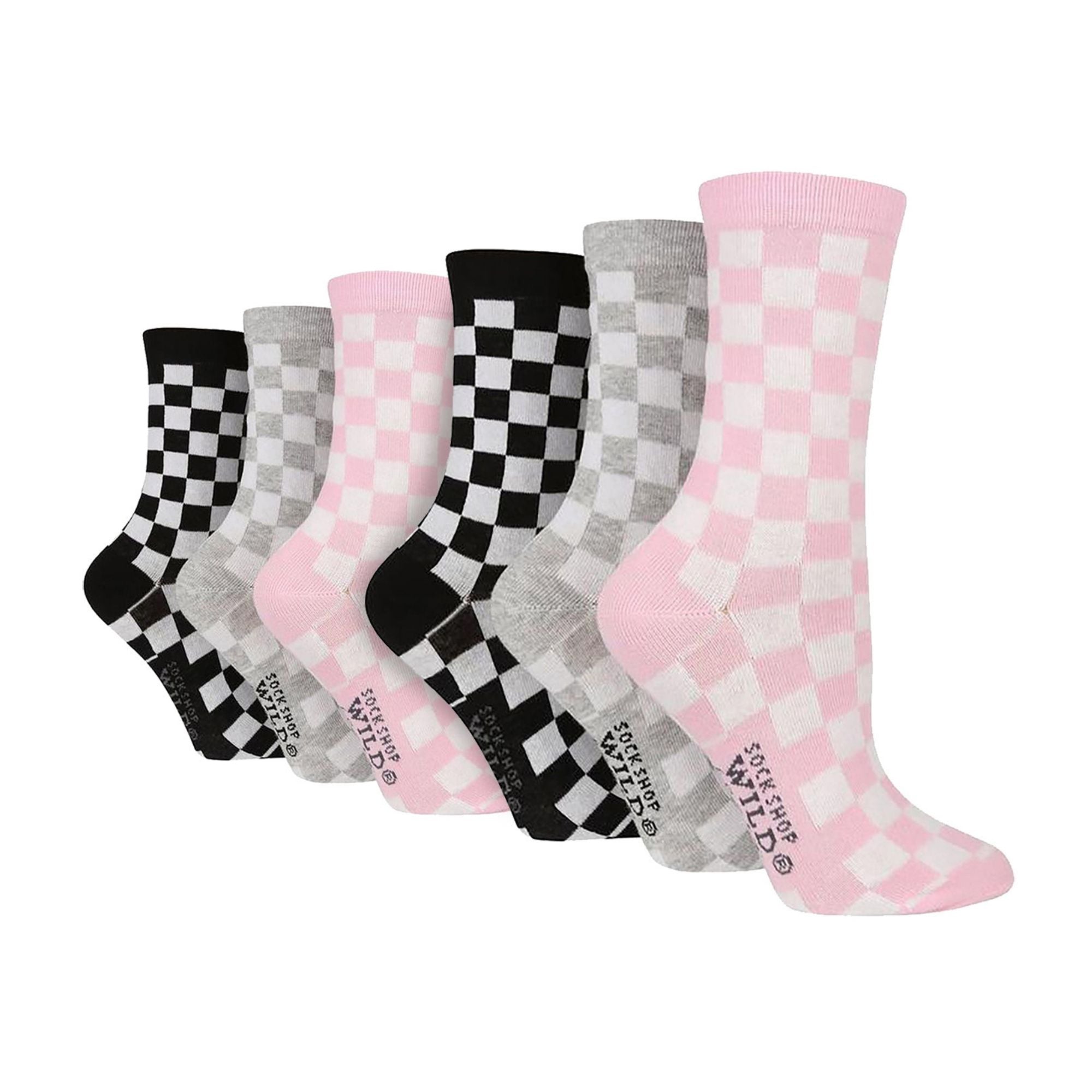Sock Snob 6 Pairs Womens Multipack of Fun Design Socks with Novelty Animal Patterns
