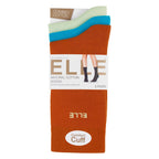 Sock Snob 3 Pack Womens Plain Cotton Socks Fit