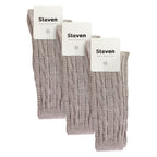 Sock Snob 3 Pairs Womens Extra Long Thigh High Over The Knee Wool Socks