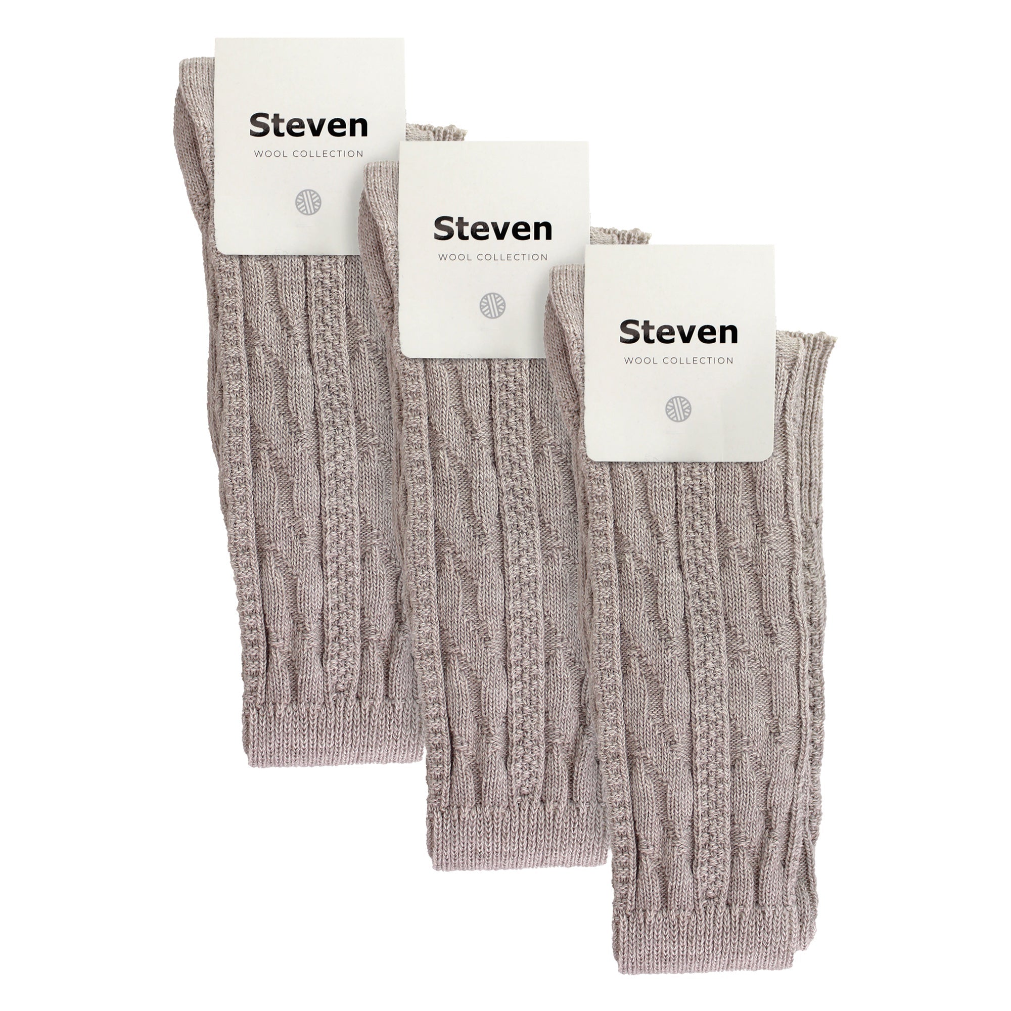 Sock Snob 3 Pairs Womens Extra Long Thigh High Over The Knee Wool Socks