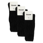 Sock Snob 3 Pairs Womens Extra Long Thigh High Over The Knee Wool Socks