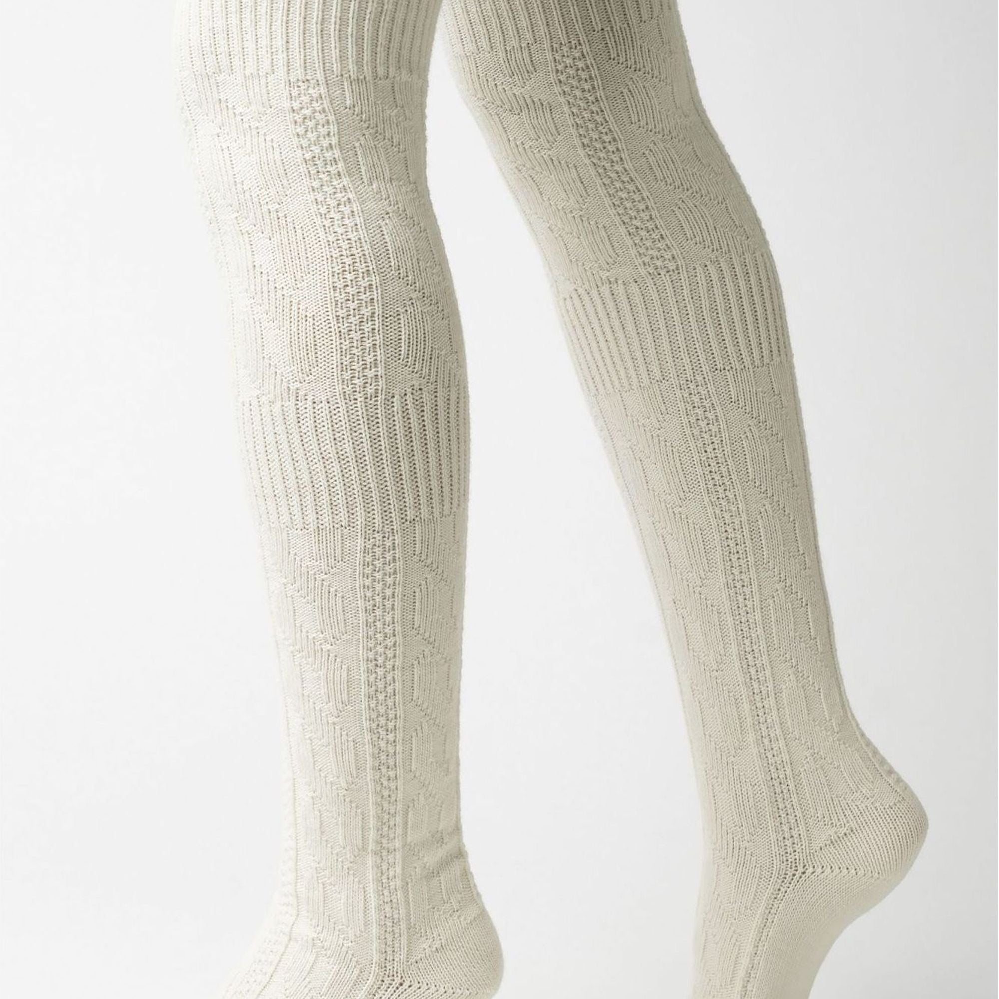 Sock Snob 3 Pairs Womens Extra Long Thigh High Over The Knee Wool Socks