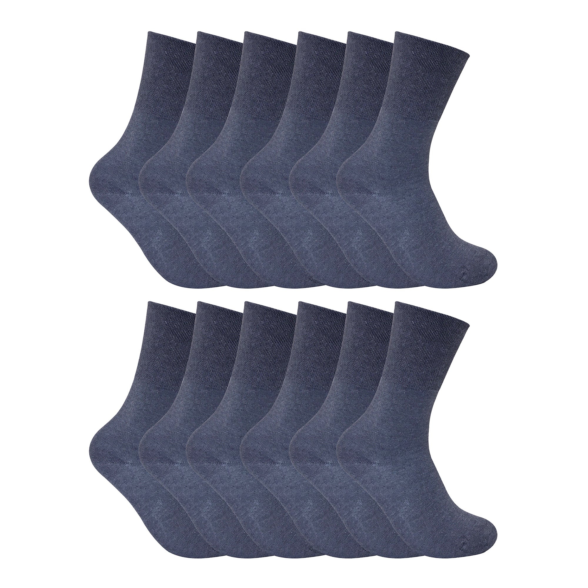 Sock Snob Womens Thin Non Elastic Thermal Diabetic Socks Multipack Options