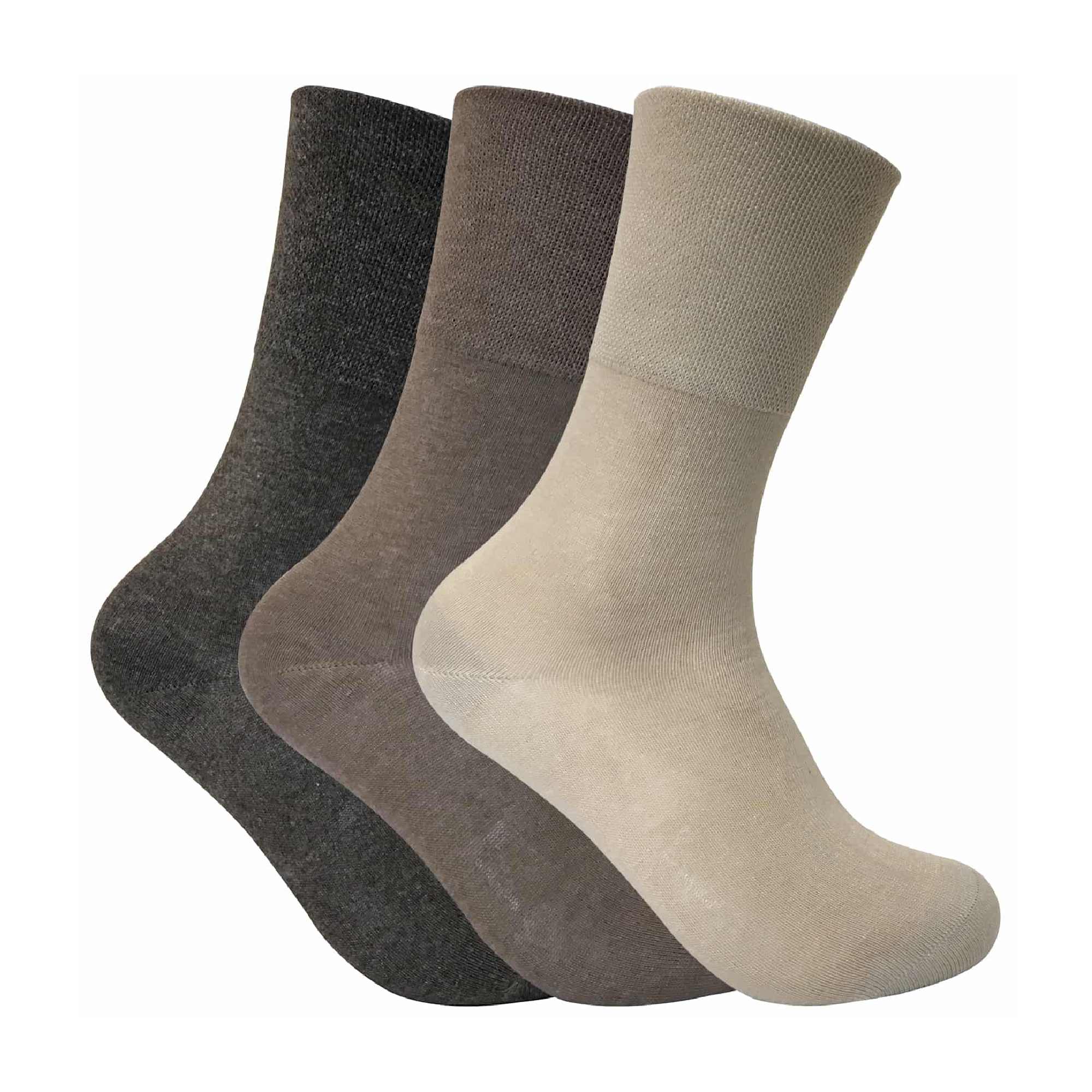 Sock Snob Womens Thin Non Elastic Thermal Diabetic Socks Multipack Options