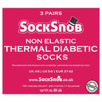 Sock Snob Womens Thin Non Elastic Thermal Diabetic Socks Multipack Options