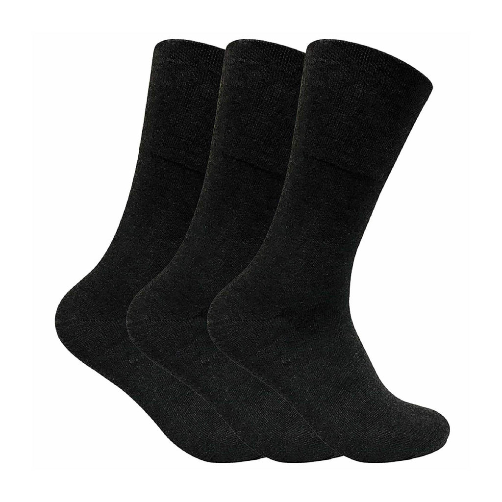 Sock Snob Mens Thin Non Elastic Thermal Diabetic Socks Multipack Options