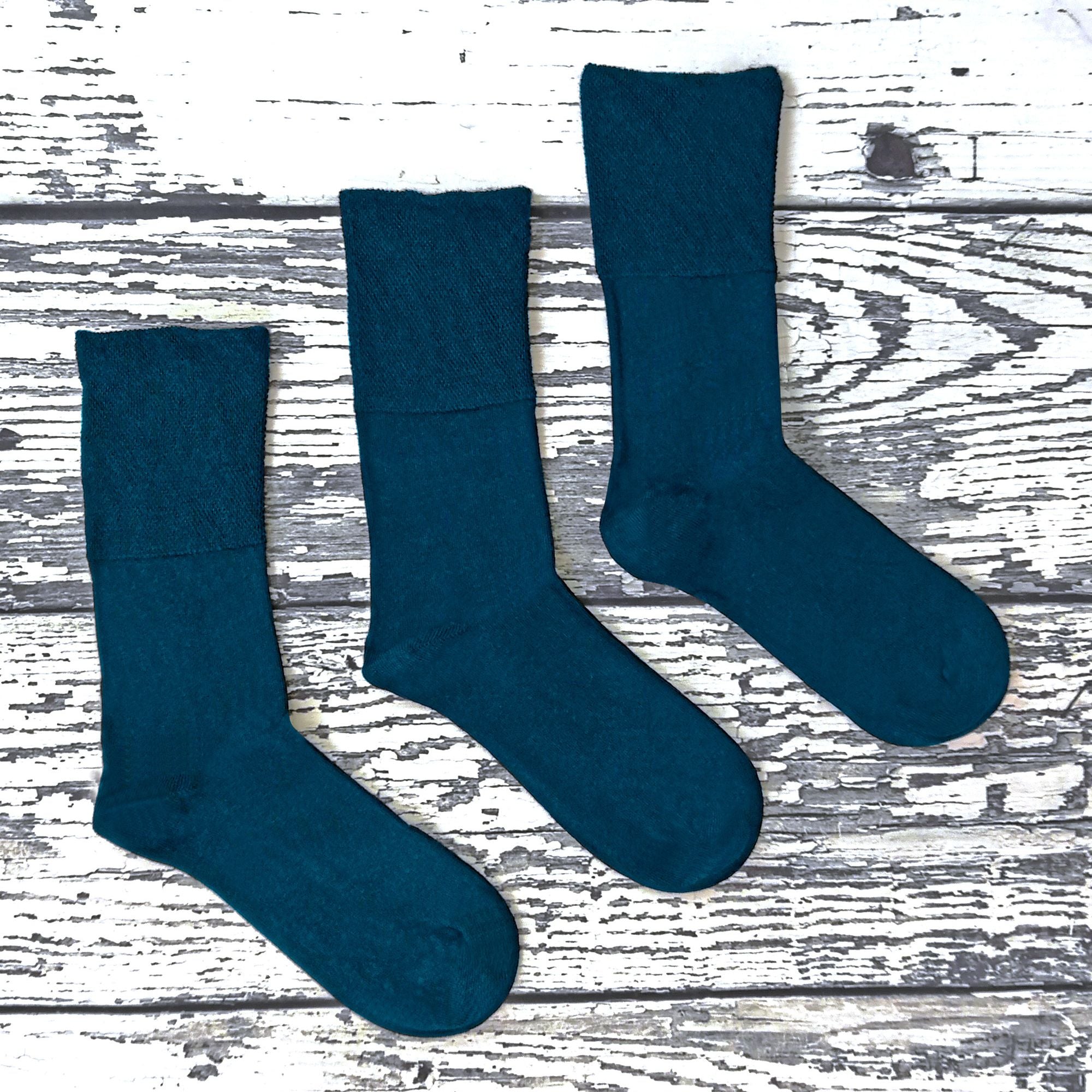 Sock Snob Mens Thin Non Elastic Thermal Diabetic Socks Multipack Options