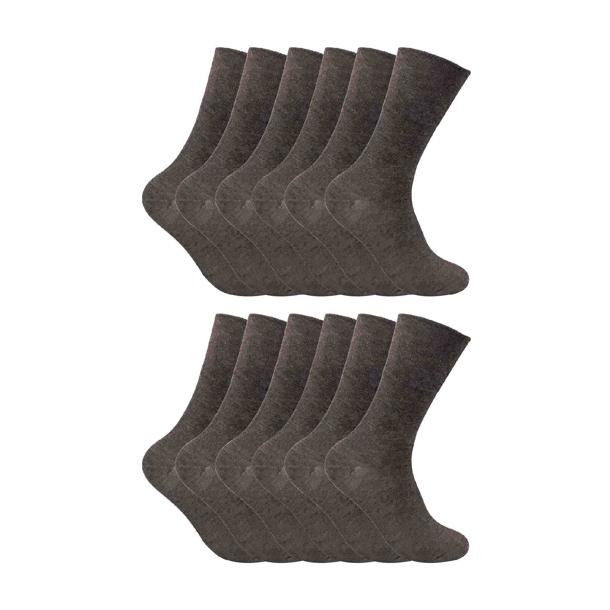 Sock Snob Mens Thin Non Elastic Thermal Diabetic Socks Multipack Options