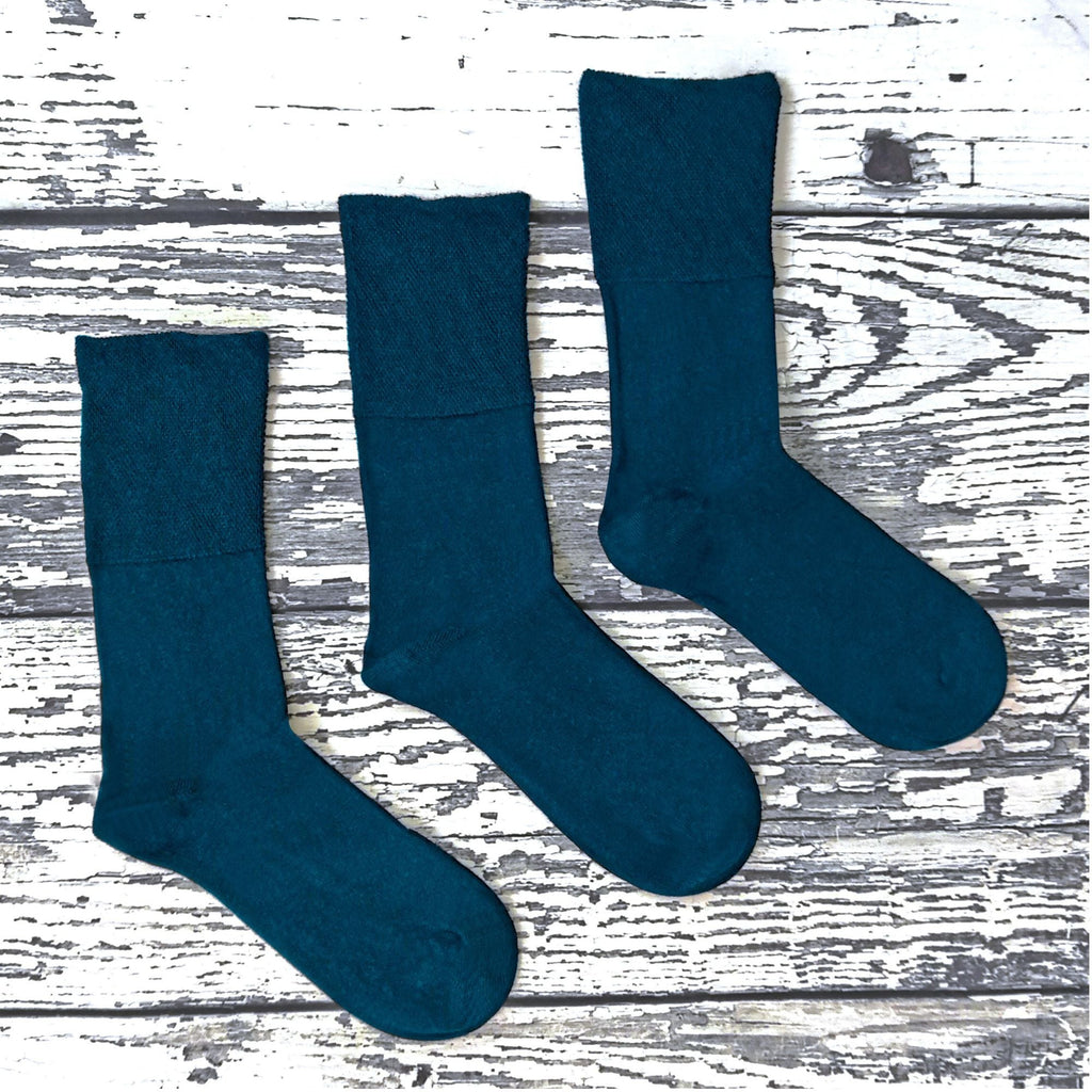 Sock Snob Mens Thin Non Elastic Thermal Diabetic Socks Multipack Options