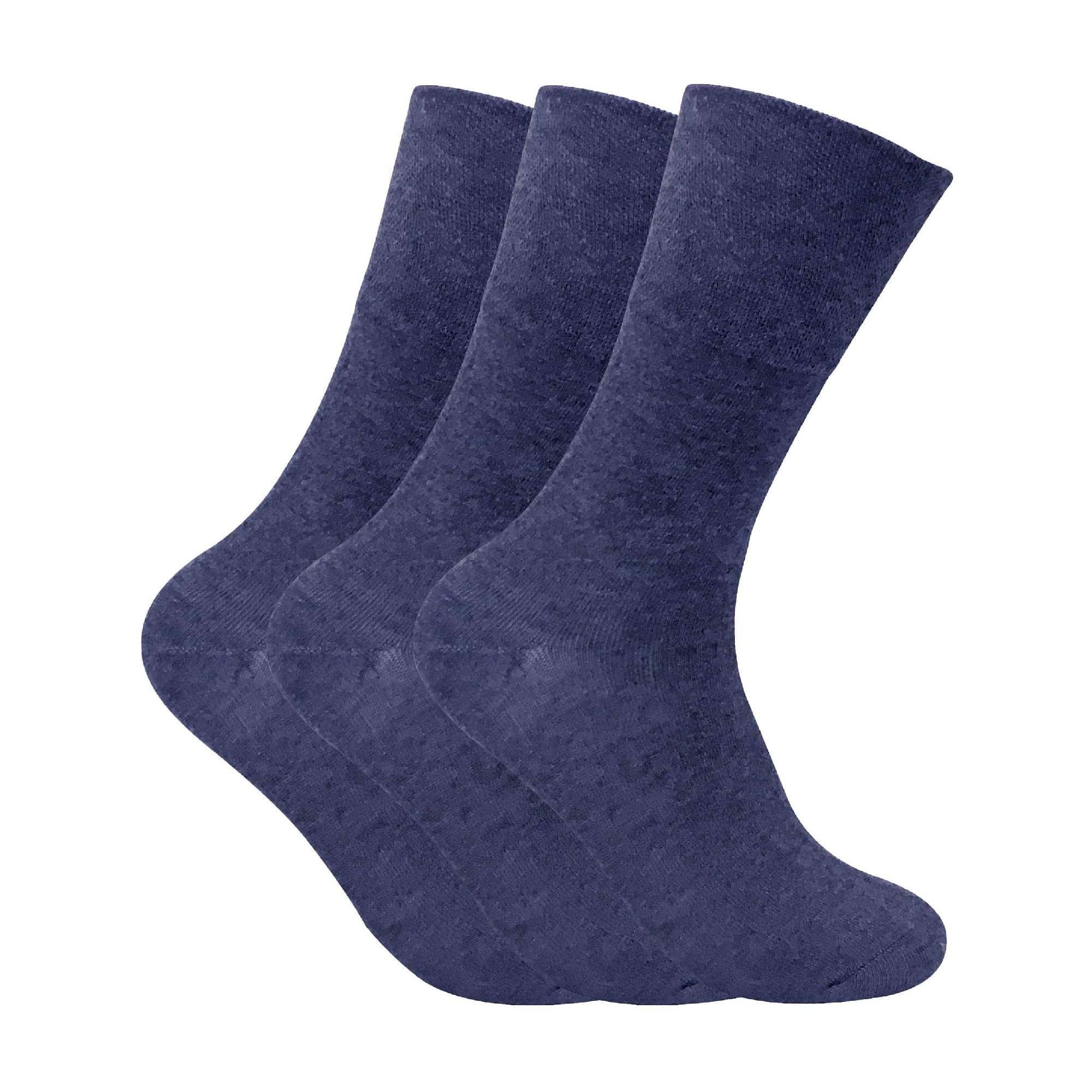 Sock Snob Mens Thin Non Elastic Thermal Diabetic Socks Multipack Options