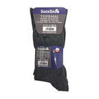 Sock Snob Mens Thin Non Elastic Thermal Diabetic Socks Multipack Options
