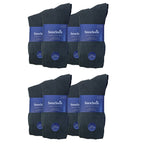 Sock Snob Mens Thin Soft 100% Cotton Non Elastic Dress Socks Multipack Options