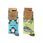Bare Kind The Belly Sliding Bamboo Socks Duo