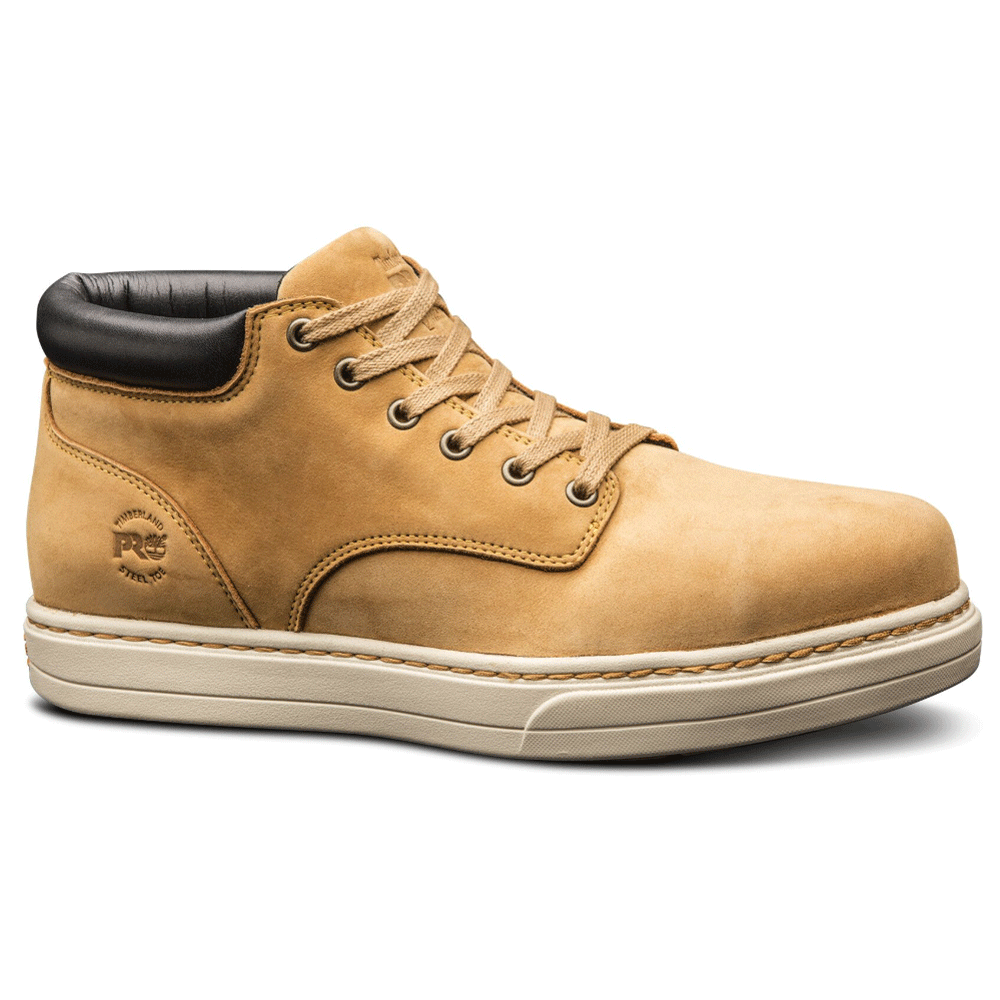 Timberland PRO Disruptor Chukka Steel Toe Cap Work Safety Boots Brown / Wheat