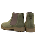 Bareback Footwear Toddy Short Boots Sage Green