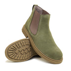 Bareback Footwear Toddy Short Boots Sage Green