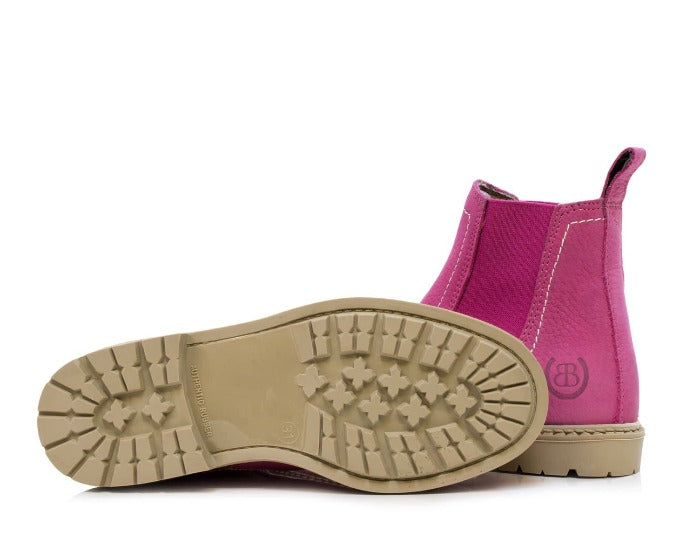 Bareback Footwear Toddy Short Boots Raspberry