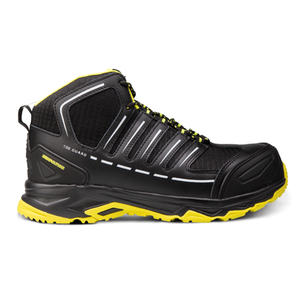 Toe Guard By Snickers TG80520 Jumper Composite Lightweight Hiker Safety Boots Black