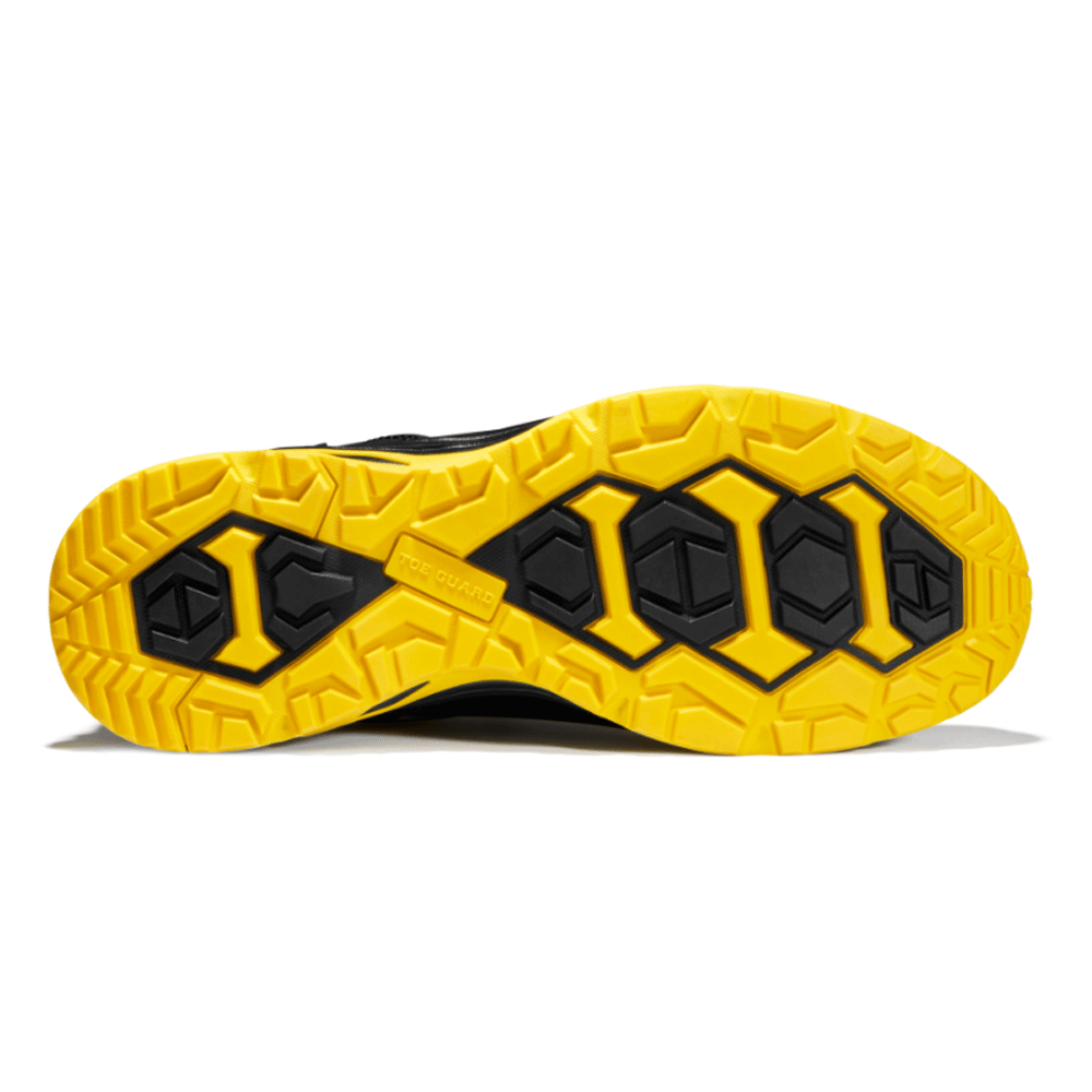 Toe Guard TG80530 Wild Safety Toe Cap Work Safety Trainers Shoe Black / Yellow