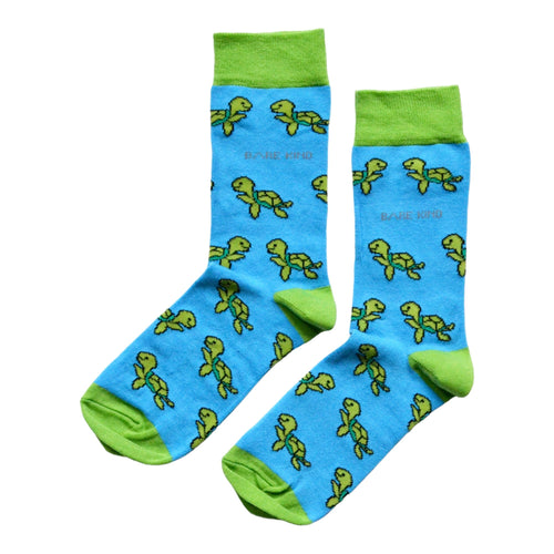 Bare Kind Save the Turtles Bamboo Socks