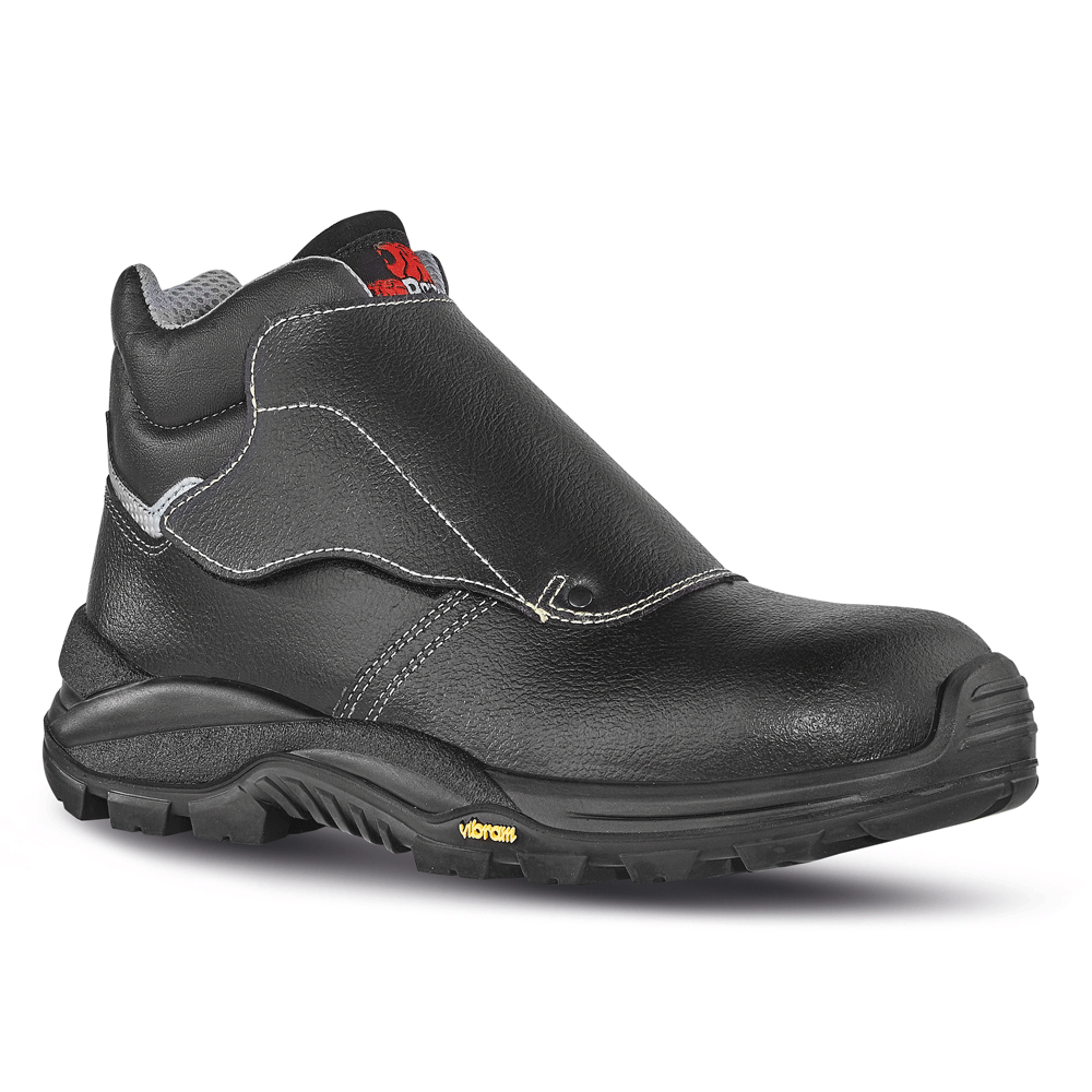 U-Power Bulls S3 HRO HI WG SRC Composite Toe Cap Safety Boots Black