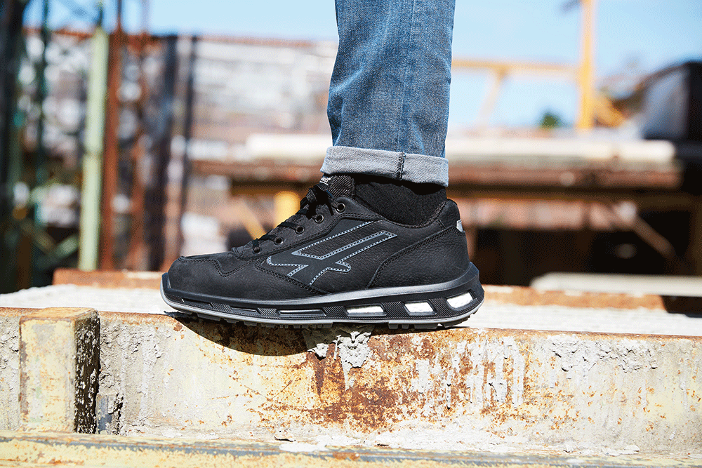 U-Power Carbon ESD S3 CI SRC Safety Work Shoe Safety Trainers Black