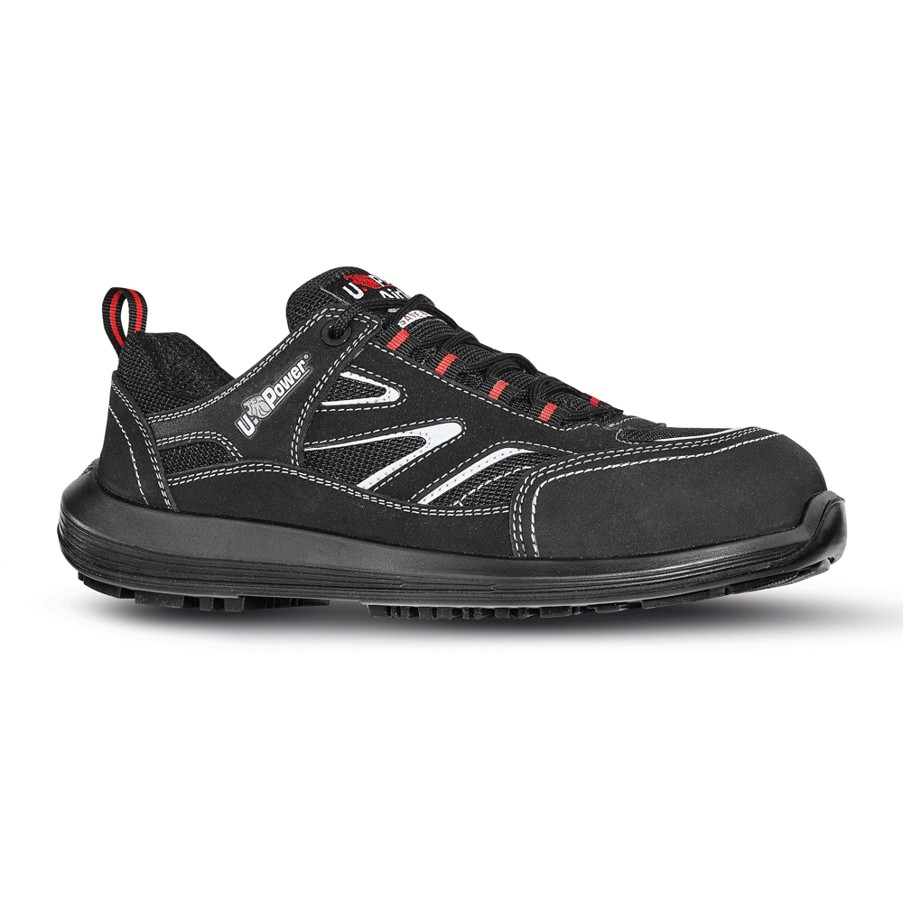 U-Power Dardo S1P SRC Composite Toe Cap Safety Shoes Safety Trainers Black