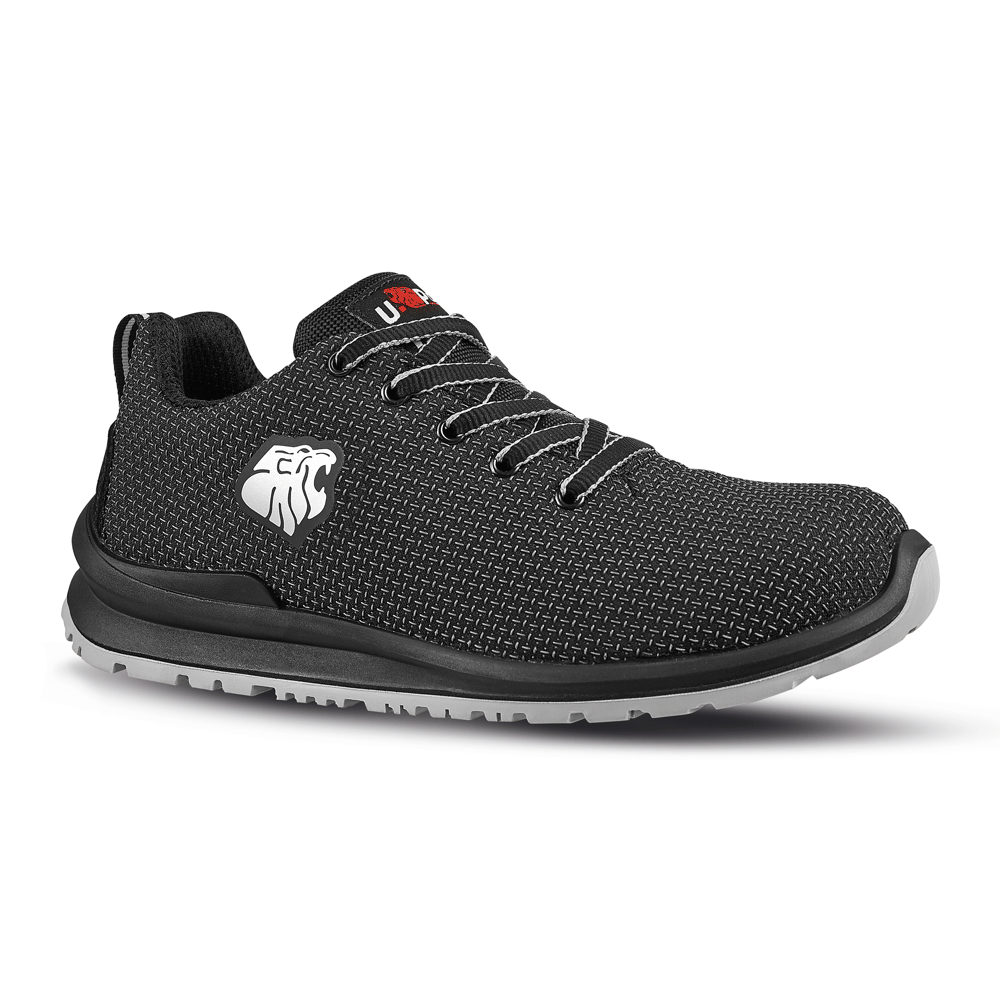 U-Power James S3 SRC Water Resistant Safety Toe Cap Safety Trainers Shoe Black / UK 6 / EU 39