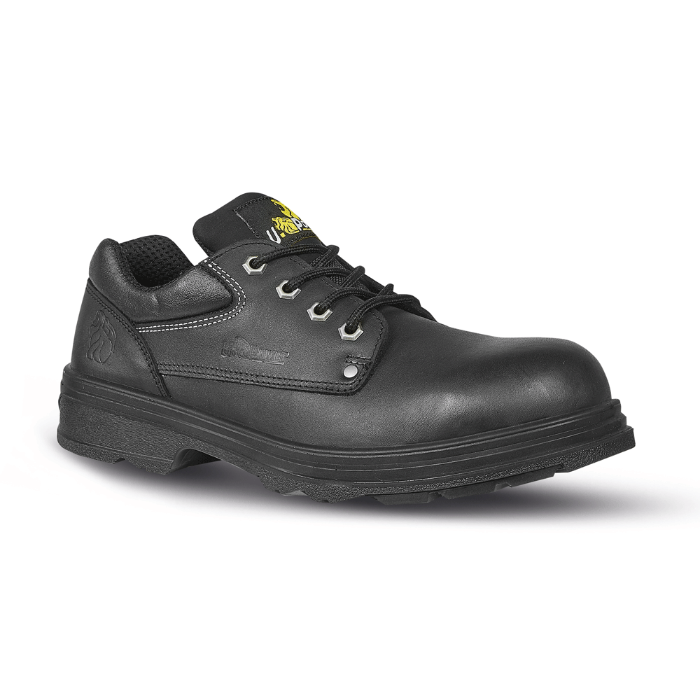 U-Power Mustang S3 SRC Water-Repellent Composite Safety Work Shoe Safety Trainers Black